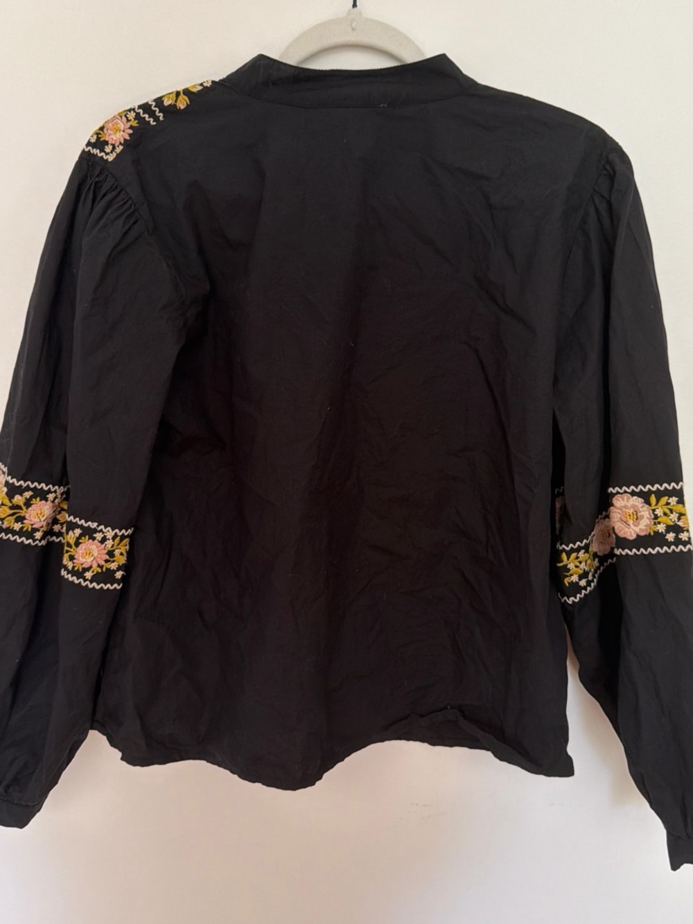THML Embroidered Floral Blouse | Size Medium - Picture 3 of 3